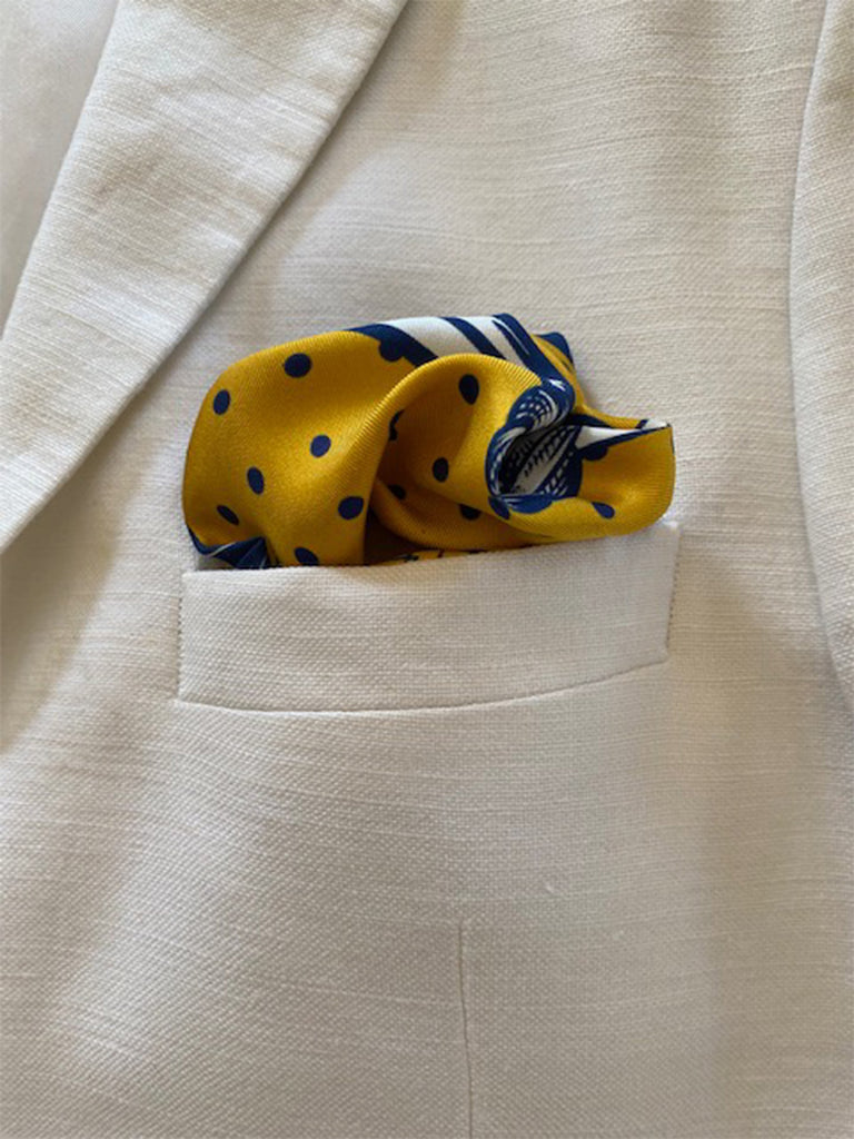 Anchors Aweigh Pocket Square
