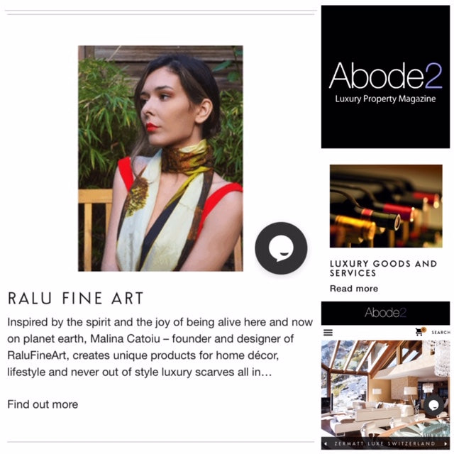 RaluFineArt published in ABODE2 UK