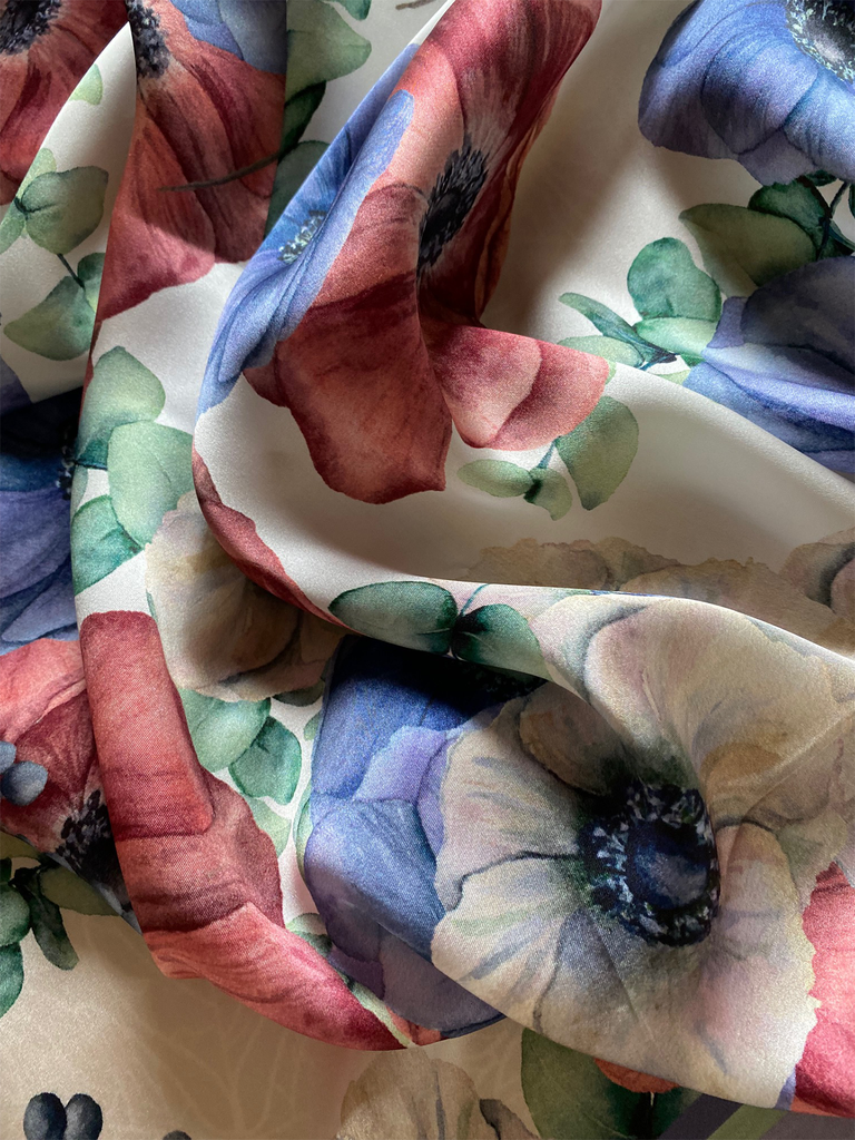 Chromatic Blooms Scarf