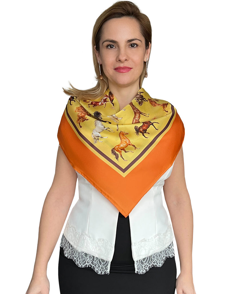 'Majestic Horses' Scarf