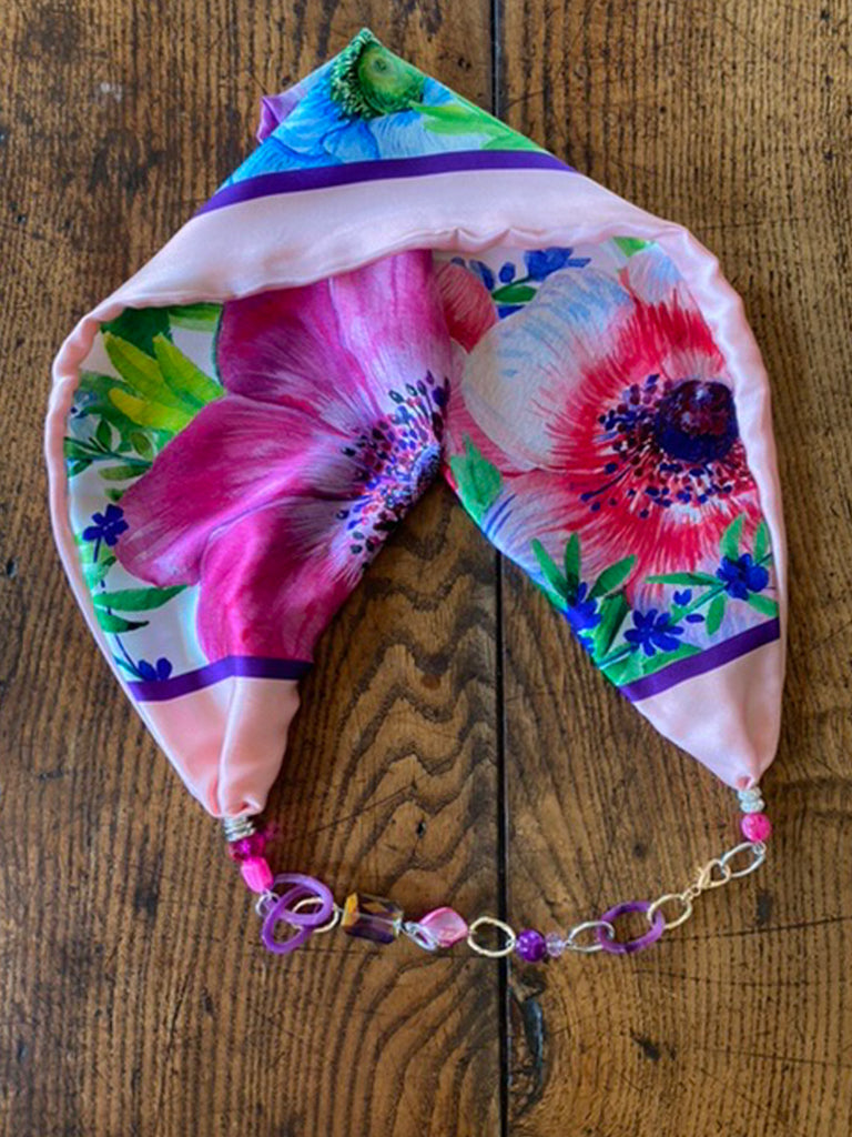 Windflower Silk Necklace