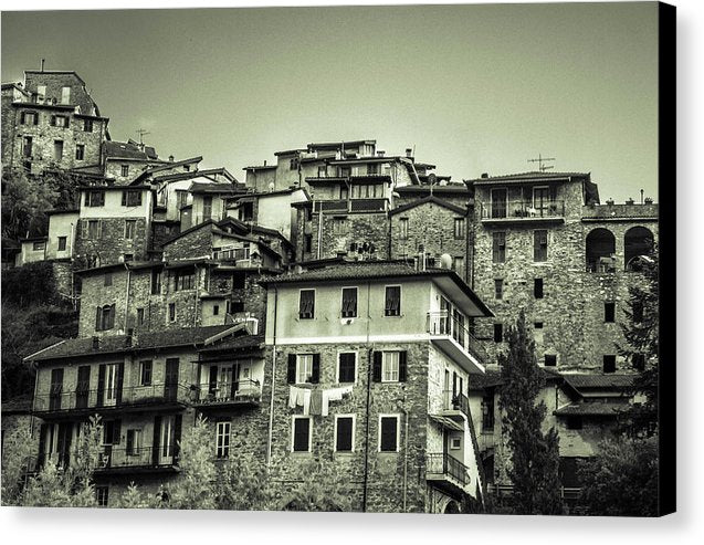Apricale Italy - Canvas Print