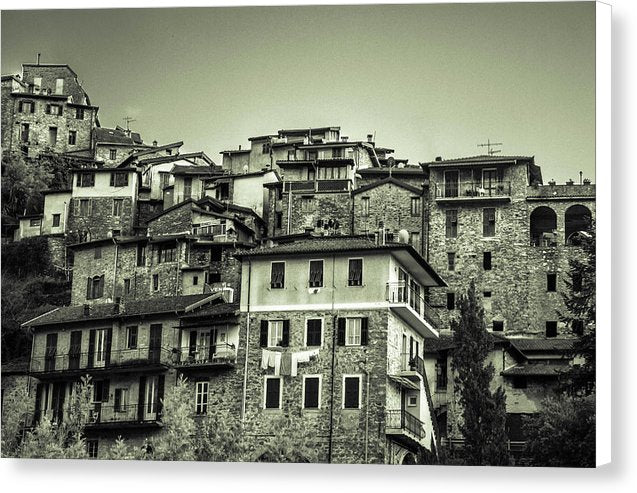 Apricale Italy - Canvas Print