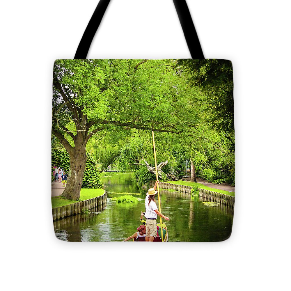 Gondola Ride Down The River - Tote Bag