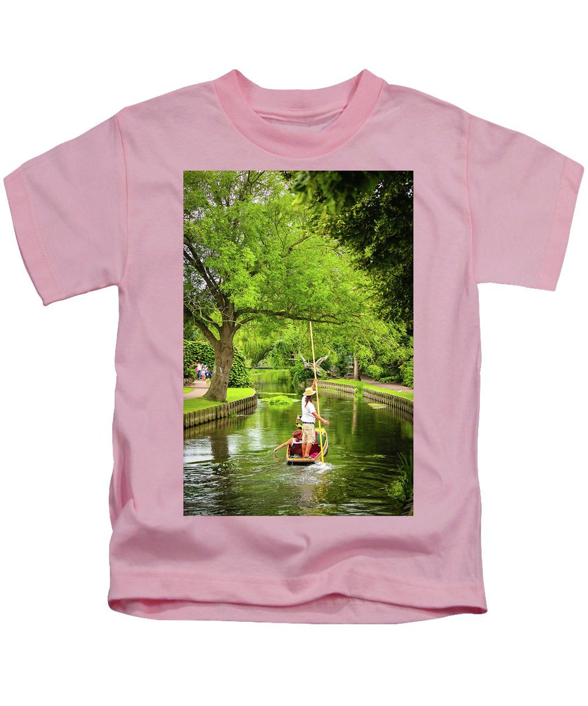 Gondola Ride Down The River - Kids T-Shirt