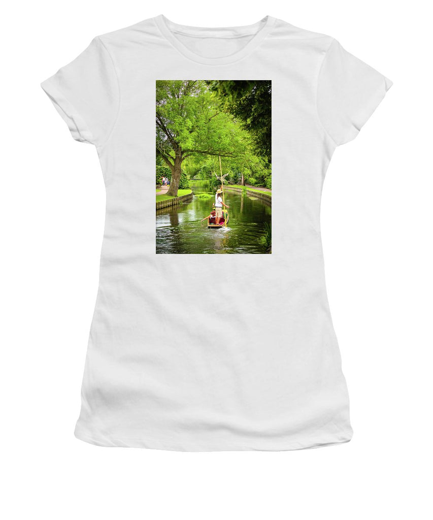 Gondola Ride Down The River - Women's T-Shirt (Athletic Fit)