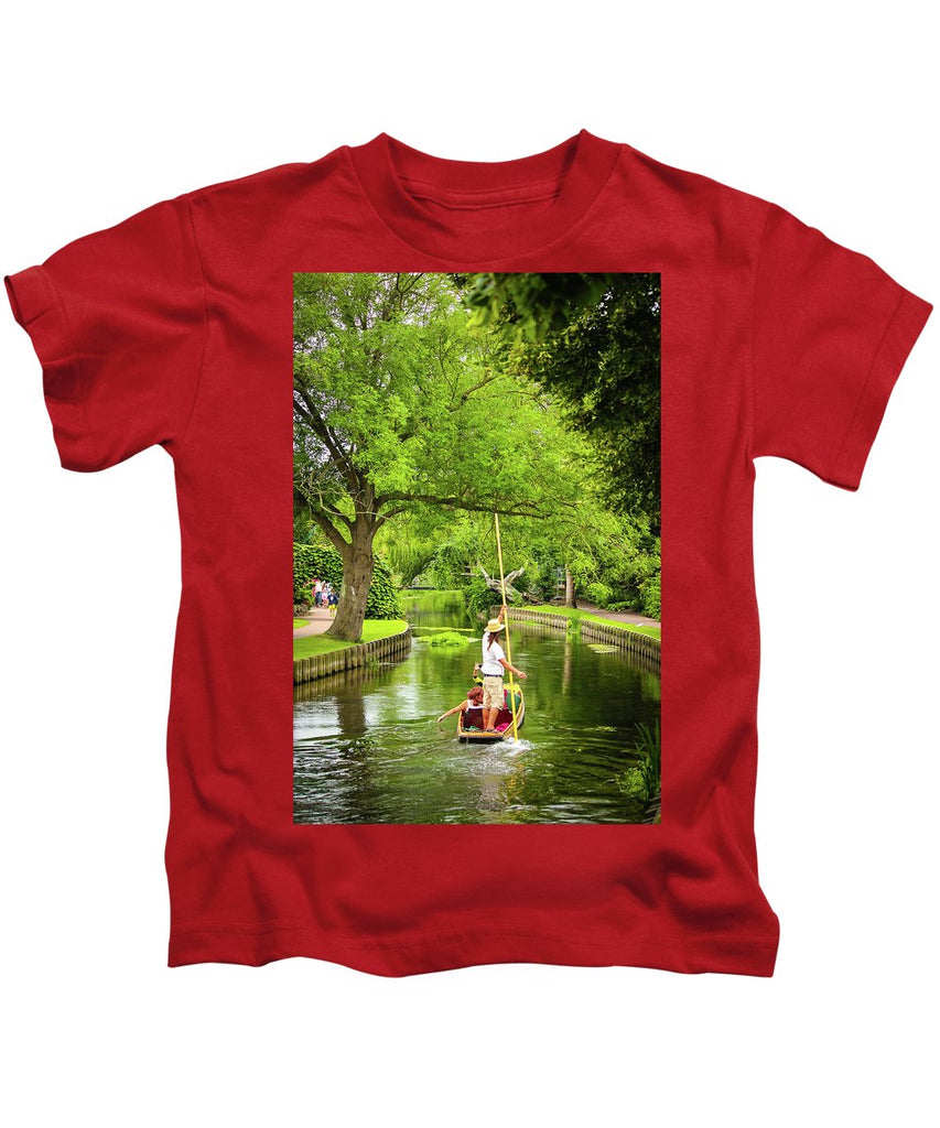 Gondola Ride Down The River - Kids T-Shirt