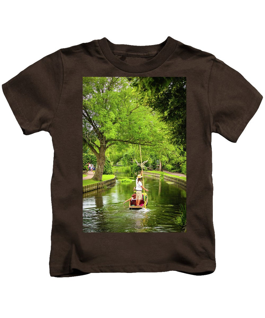 Gondola Ride Down The River - Kids T-Shirt