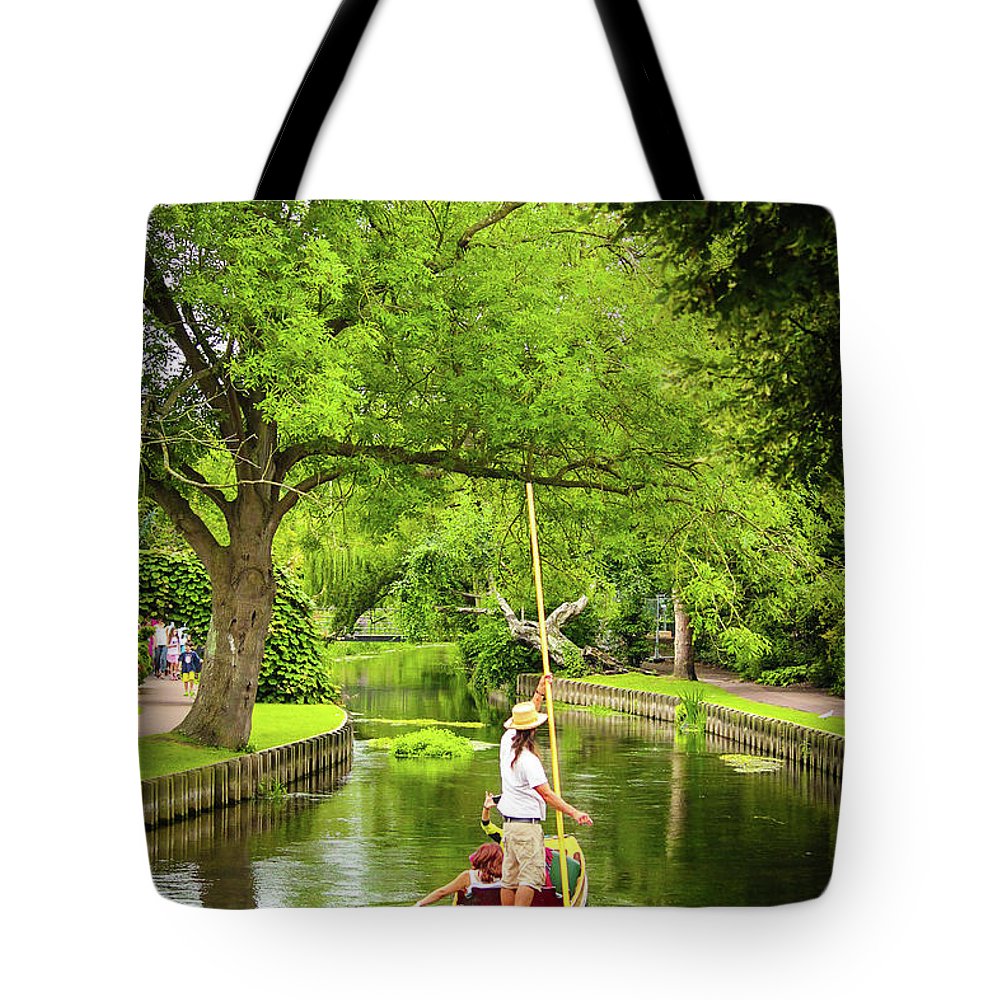 Gondola Ride Down The River - Tote Bag