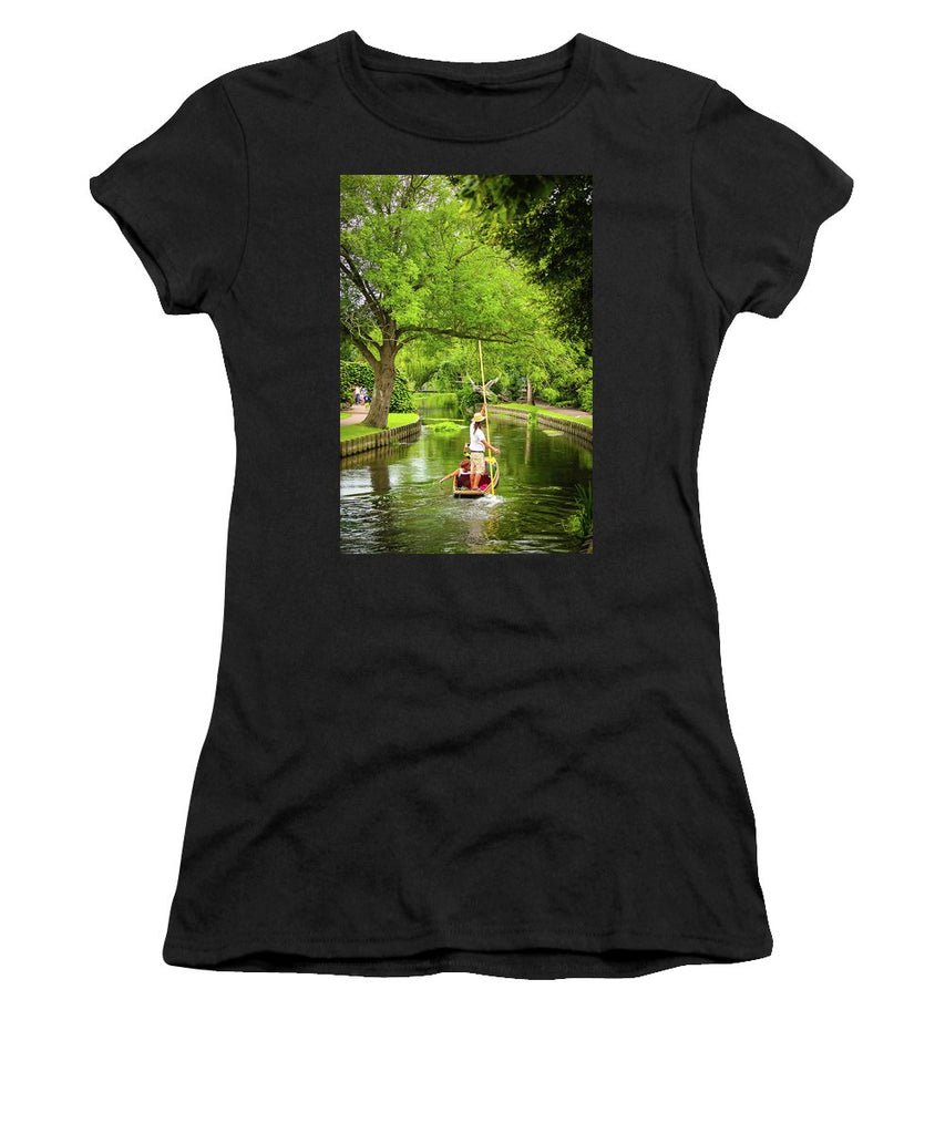 Gondola Ride Down The River - Women's T-Shirt (Athletic Fit)