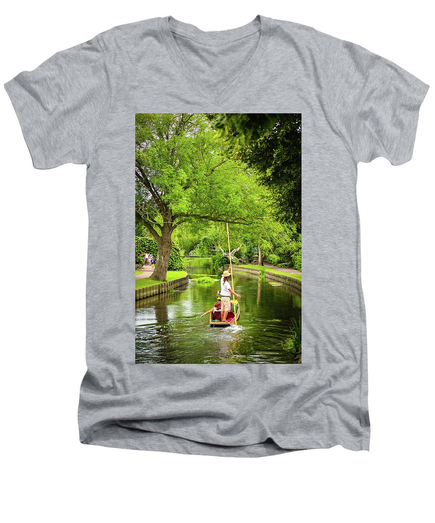 Gondola Ride Down The River - Men's V-Neck T-Shirt