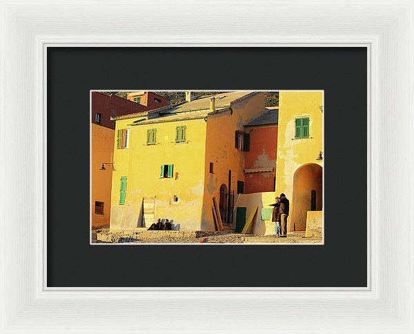 Under The Ligurian Sun - Framed Print