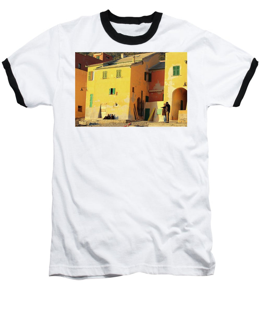 Under The Ligurian Sun - Baseball T-Shirt