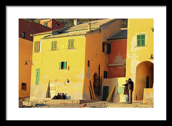 Under The Ligurian Sun - Framed Print