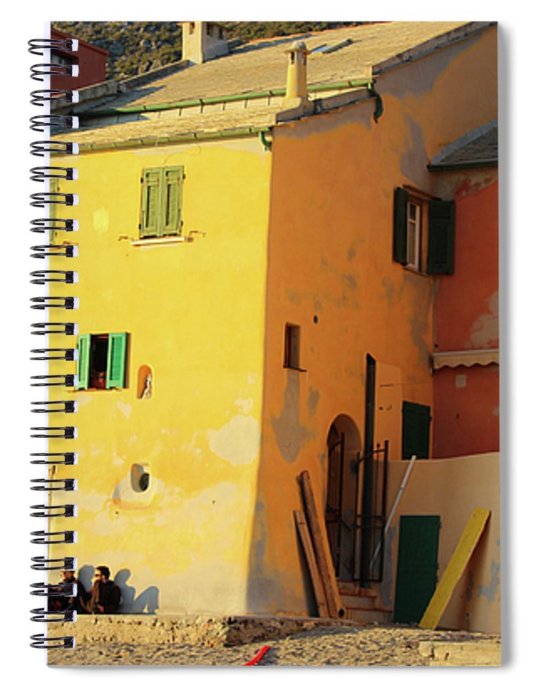 Under The Ligurian Sun - Spiral Notebook