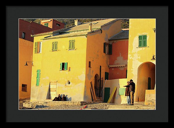 Under The Ligurian Sun - Framed Print