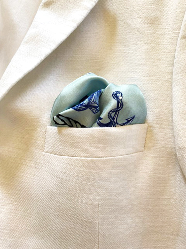 Nautical Chic Pocket Square