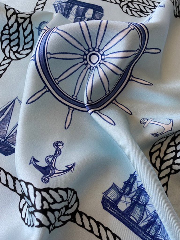 Nautical Chic Pocket Square