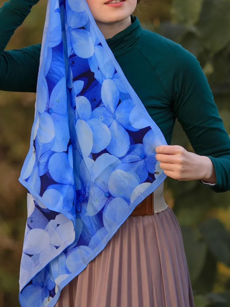 'Blue Medley' Scarf