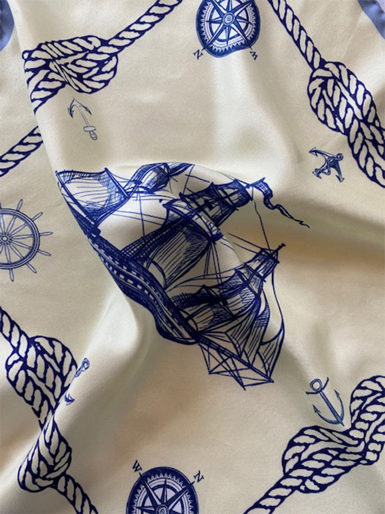 Nautical Chic Pocket Square