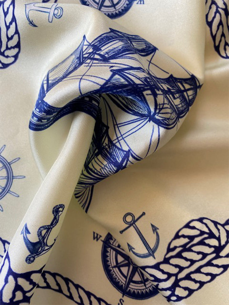 Nautical Chic Pocket Square