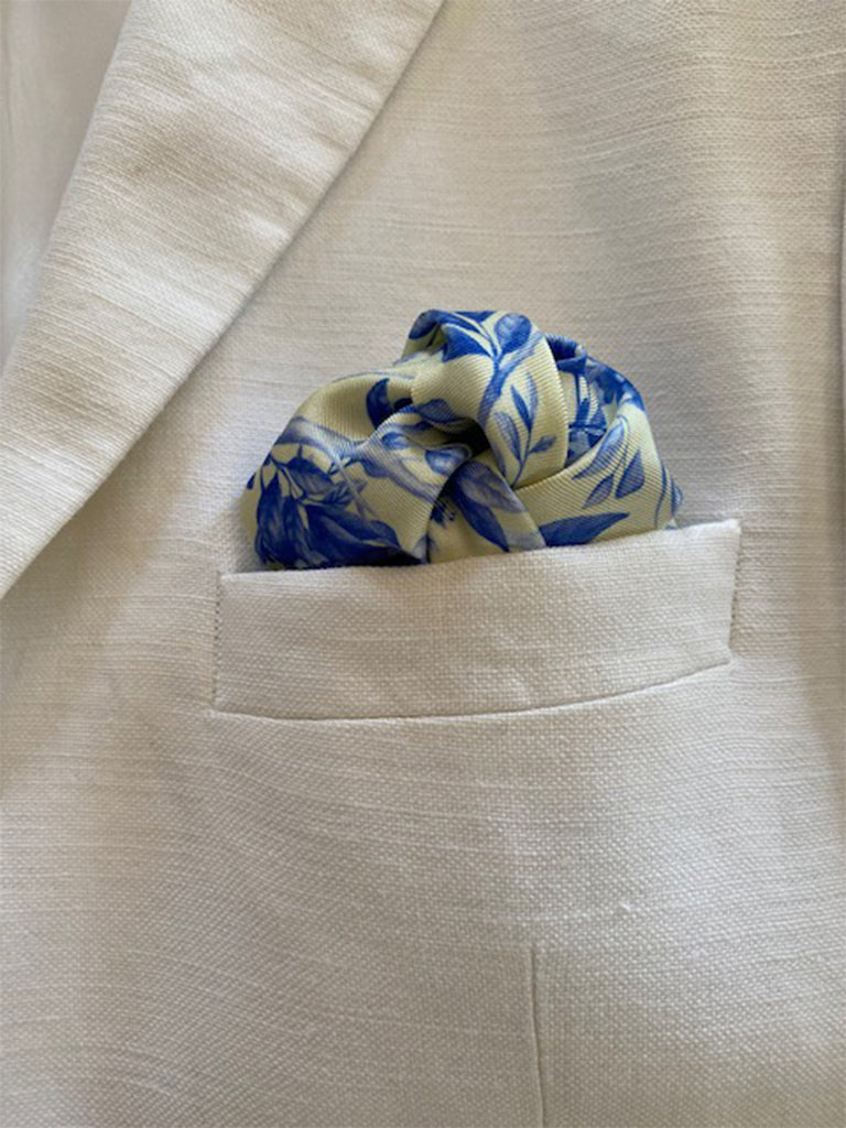 The Magic Tree Tale Pocket Square