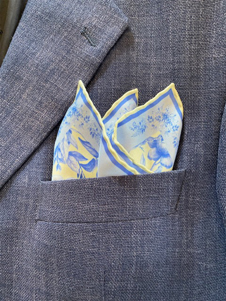 The Magic Tree Tale Pocket Square