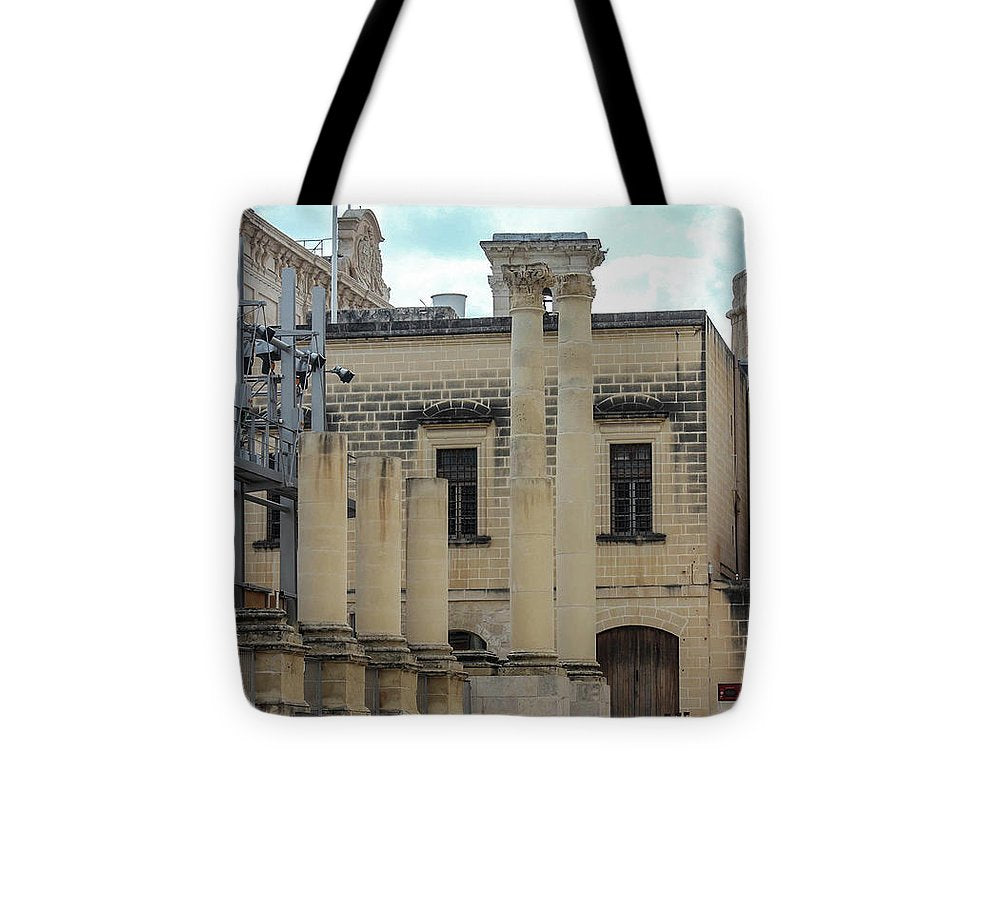 A Glimpse Of Valetta Malta - Tote Bag