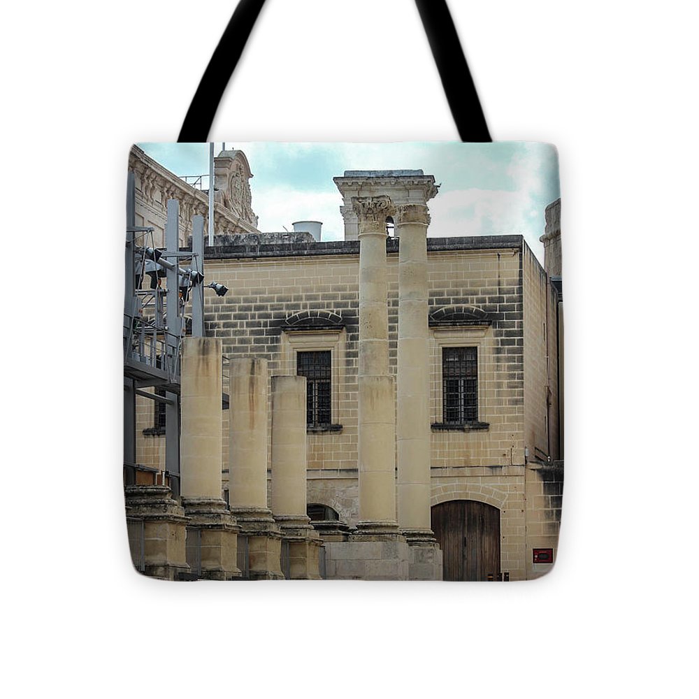 A Glimpse Of Valetta Malta - Tote Bag