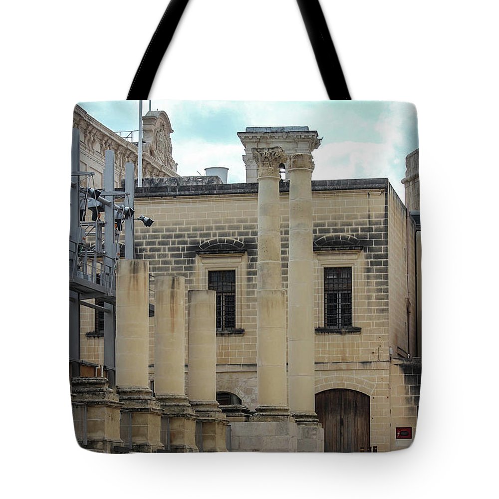 A Glimpse Of Valetta Malta - Tote Bag