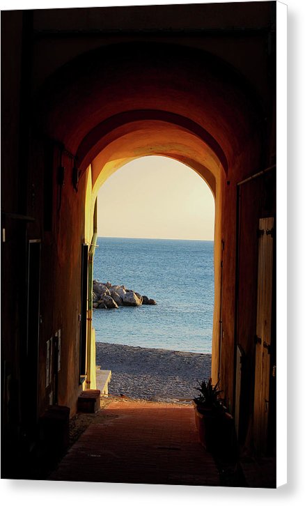 A Piece Of Liguria Coast - Canvas Print