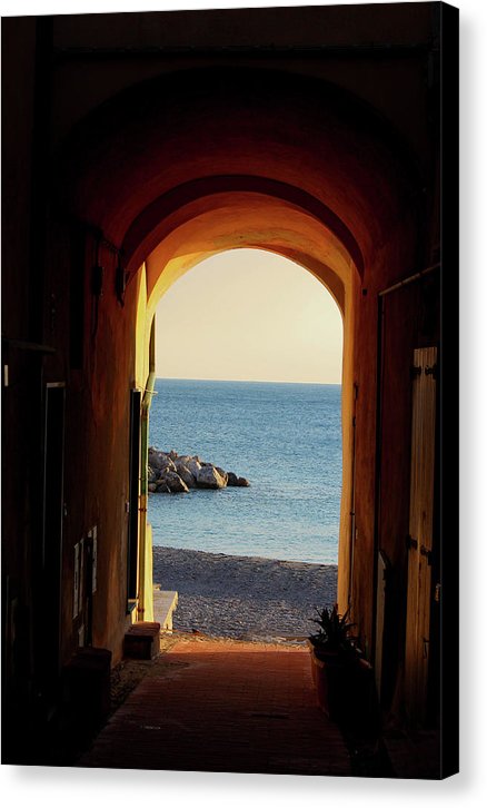 A Piece Of Liguria Coast - Canvas Print
