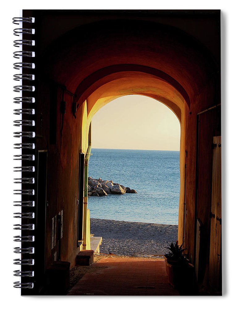 A Piece Of Liguria Coast - Spiral Notebook
