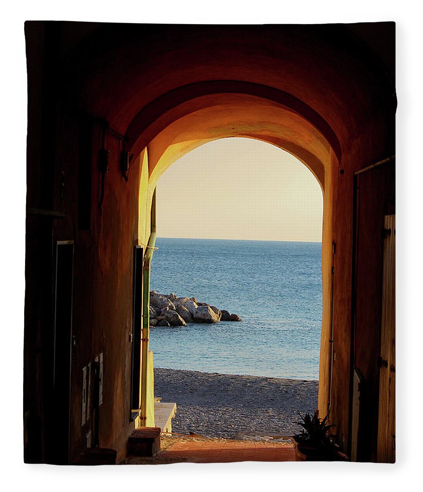 A Piece Of Liguria Coast - Blanket