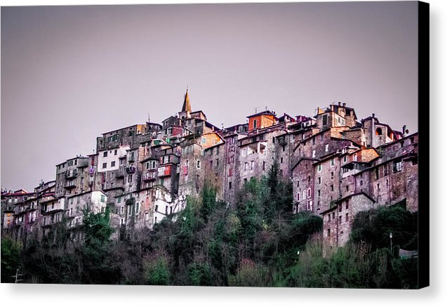 Apricale Italy - Canvas Print