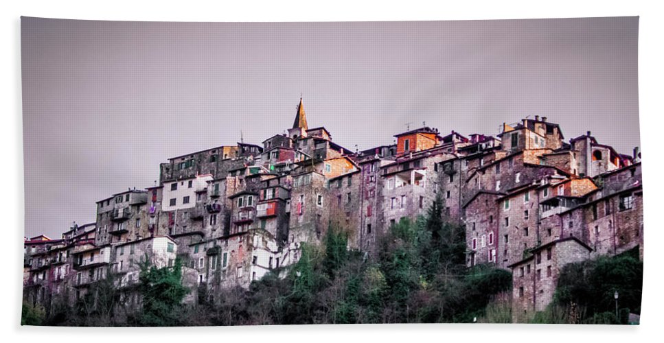 Apricale Italy - Bath Towel