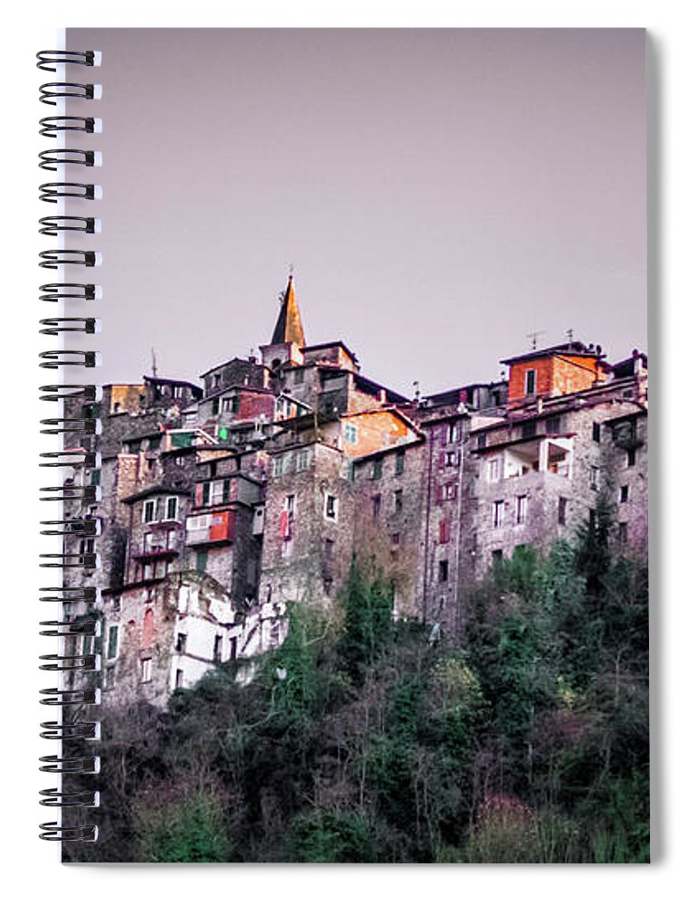 Apricale Italy - Spiral Notebook