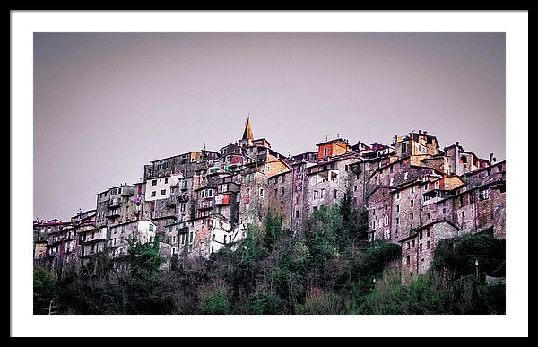 Apricale Italy - Framed Print