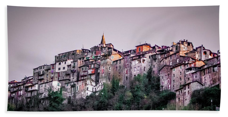 Apricale Italy - Bath Towel