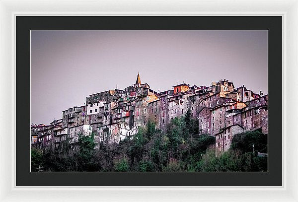 Apricale Italy - Framed Print