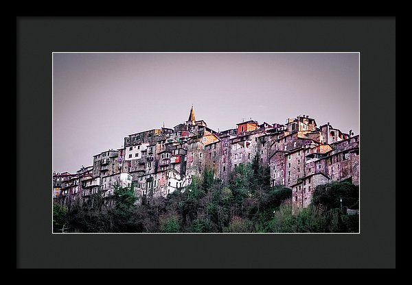 Apricale Italy - Framed Print