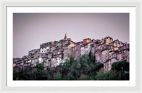 Apricale Italy - Framed Print