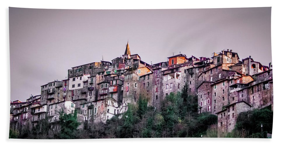 Apricale Italy - Beach Towel