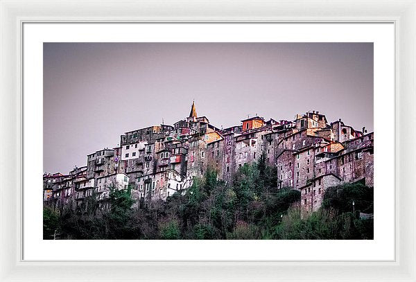 Apricale Italy - Framed Print