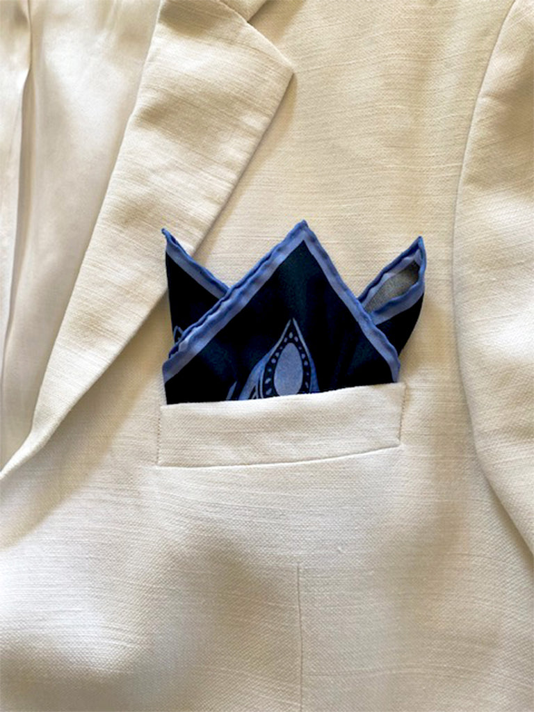 Asymmetric Pocket Square