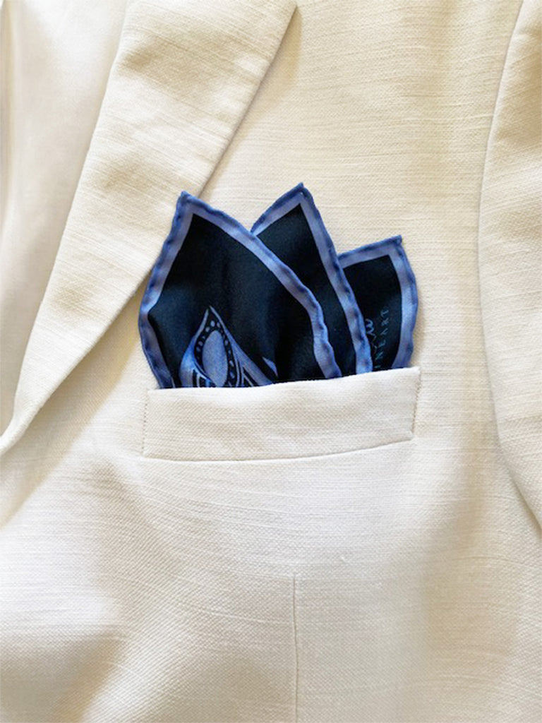 Asymmetric Pocket Square