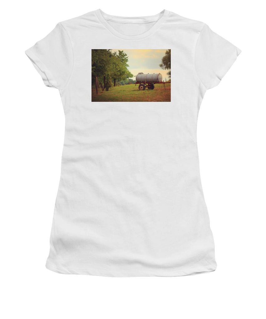 Autumn In The Countryside - Women's T-Shirt (Athletic Fit)