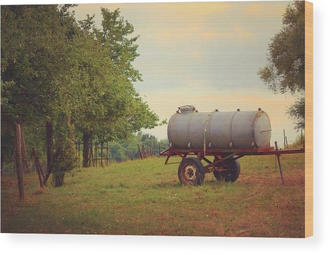 Autumn In The Countryside - Wood Print