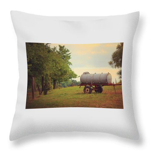 Autumn In The Countryside - Throw Pillow