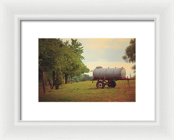 Autumn In The Countryside - Framed Print